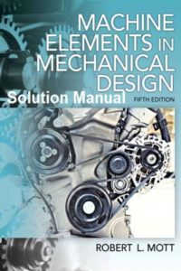 حل المسائل عناصر ماشین در طراحی مکانیک رابرت مات