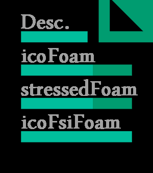 پروژه تشریح کدهای icoFoam و stressedFoam و icoFsiFoam با استفاده از نرم افزار OpenFOAM