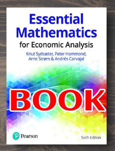 کتاب ریاضیات ضروری برای تحلیل اقتصادی کنات سیدسایتر ویرایش ششم Knut Sydsaeter