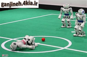 پروژه کارشناسی- ساخت روبات فوتبالیست- مهندسی مکانیک