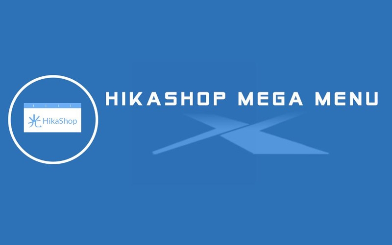 JUX Mega Menu for HikaShop V2.0.4 - ماژول منوساز برای مجموعه های محصولات کامپوننت فروشگاهی هیکاشاپ