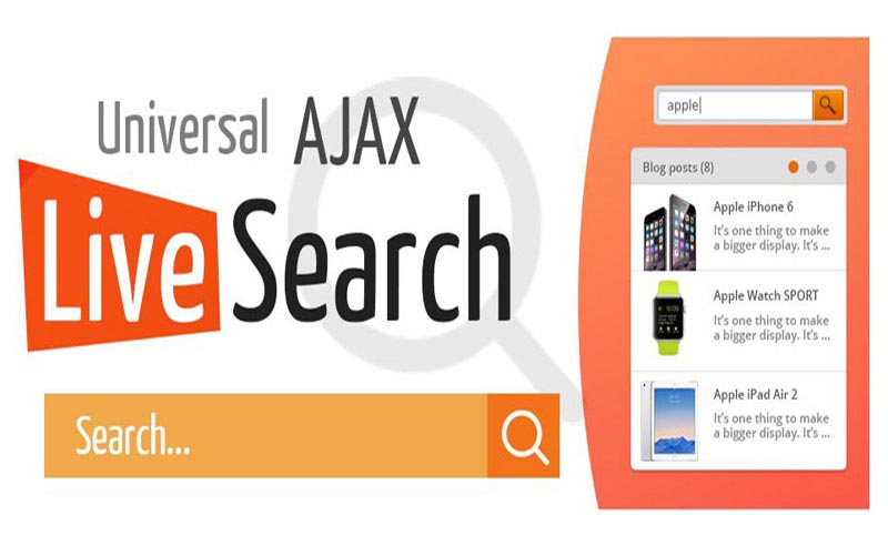 Universal AJAX Live Search V5.4.3 - کامپوننت جستجوی پیشرفته جوملا