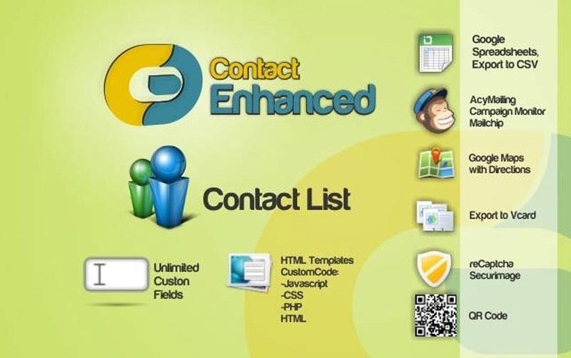 Contact Enhanced Component V3.4.6.1 - کامپوننت فرم تماس پیشرفته