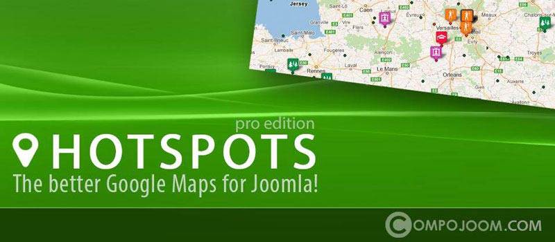 Hotspots Pro V5.3.8 - کامپوننت نمایش مکان های مختلف بر روی نقشه گوگل