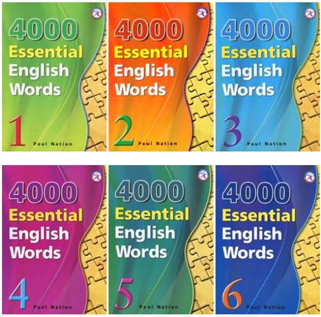 4000 لغات رایج انگلیسی (شش جلد کتاب)