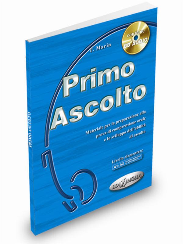 کتاب آموزش ایتالیایی Primo Ascolto A1-A2 به همراه فایل های صوتی