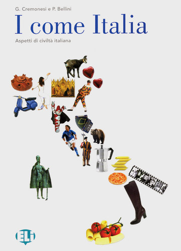 کتاب آموزش زبان ایتالیایی I come Italia به همراه فایل های صوتی