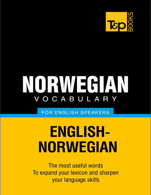 کتاب لغات کاربردی زبان نروژی Norwegian Vocabulary