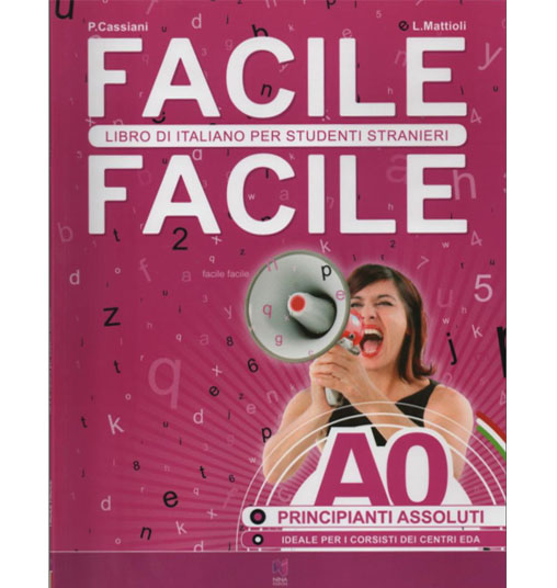 کتاب آموزش ایتالیایی Facile - A0 به همراه فایل های صوتی