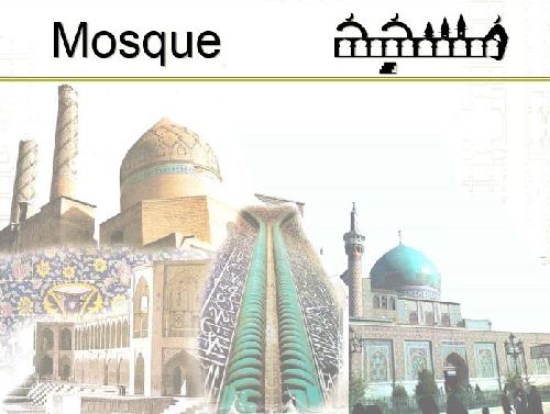 پروژه پاورپوینت نوع معماری مساجد در سبک های گوناگون