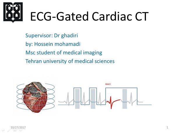 پاورپوینت سی تی اسکن قلب(cardiac gated CT scan)