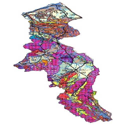 دانلود شیپ فایل نقشه زمین شناسی استان اردبیل
