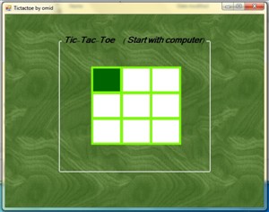 TIC TAC TOE پروژه دوز با #C + هوش مصنوعی