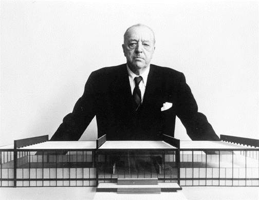 دانلود پاورپوینت زندگی و آثار معماری میس ون در روهه(Ludwig Mies van der Rohe)