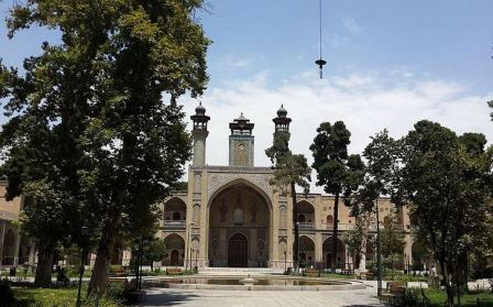 دانلود پروژه مرمت مسجد و مدرسه سپهسالار(شهید مطهری)