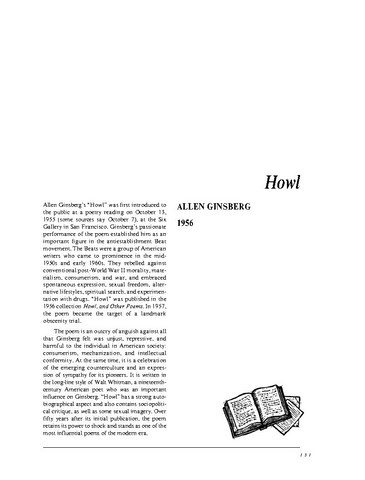 نقد شعر   Howl by Allen Ginsberg