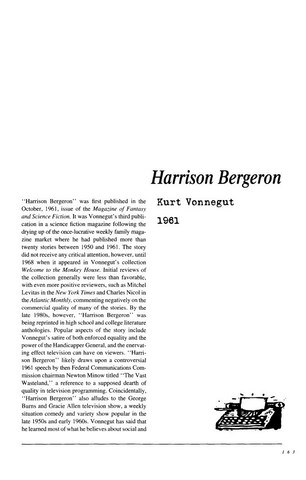 نقد داستان کوتاه   Harrison Bergeron by Kurt Vonnegut