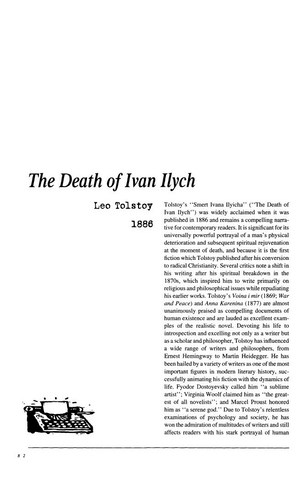 نقد داستان کوتاه   The Death of Ivan Ilych by Leo Tolstoy