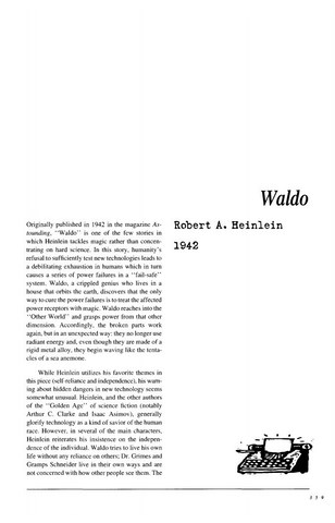 نقد داستان کوتاه   Waldo by Robert Heinlein