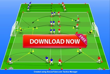 آموزش کامل و نمونه تمرینات SAQ در فوتبال