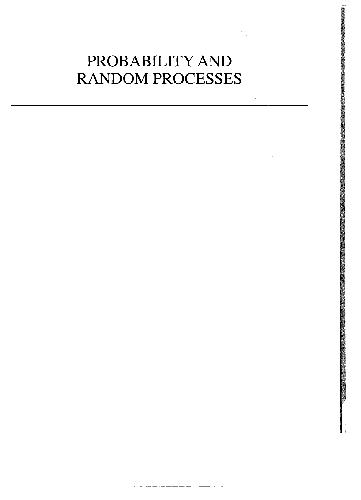 دانلود كتاب Probability and random processes: using MATLAB with applications to continuous and discrete time systems