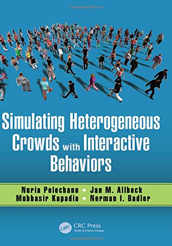 Simulating heterogeneous crowds with interactive behaviors