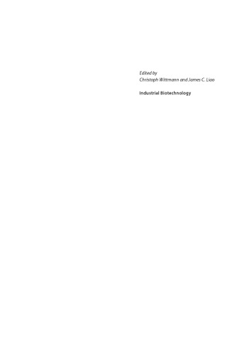 Industrial biotechnology: products and processes