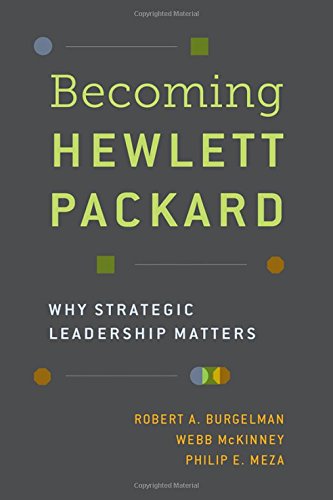 Becoming Hewlett Packard: why strategic leadership matters