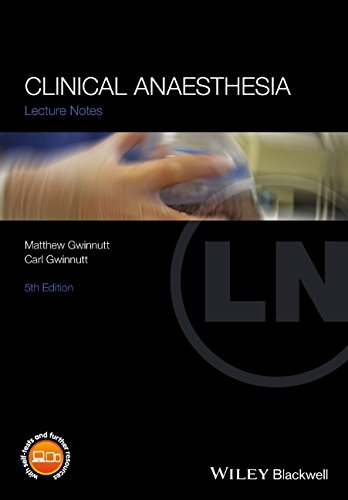Lecture notes. Clinical anaesthesia
