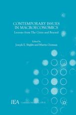 Contemporary Issues in Macroeconomics: Lessons from The Crisis and Beyond
