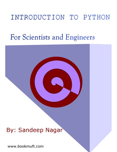 Introduction to Python - For Scientists and Engineers