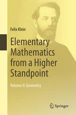 Elementary Mathematics from a Higher Standpoint: Volume II: Geometry