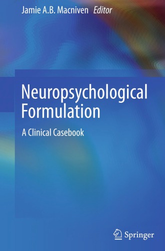 Neuropsychological Formulation A Clinical Casebook
