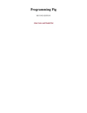 Programming Pig  Dataflow Scripting with Hadoop