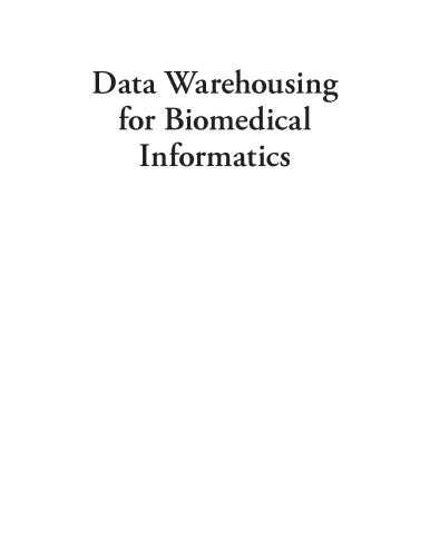 Data warehousing for biomedical informatics