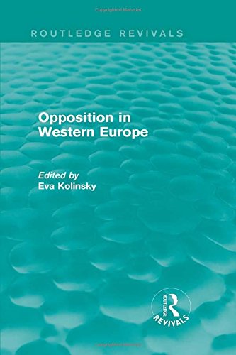 Opposition in Western Europe