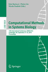 Computational Methods in Systems Biology: 14th International Conference, CMSB 2016, Cambridge, UK, September 21-23, 2016, Proceedings