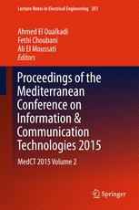 Proceedings of the Mediterranean Conference on Information &amp; Communication Technologies 2015: MedCT 2015 Volume 2