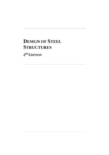 Design of steel structures: Eurocde 3: Design of steel structions. Part 1-1, General rules and rules for buildings