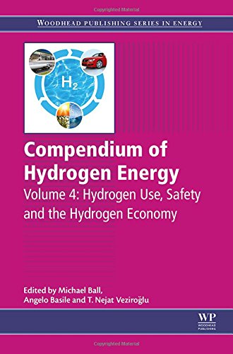 Compendium of hydrogen energy. 9781782423867 (PDF ebook). 4 : Hydrogen use, safety and the hydrogen economy