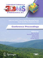 Proceedings of the 1st International Conference on 3D Materials Science