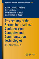 Proceedings of the Second International Conference on Computer and Communication Technologies: IC3T 2015, Volume 2