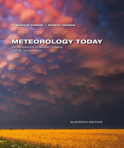 Meteorology Today: Introduction to Weather, Climate, and the Environment