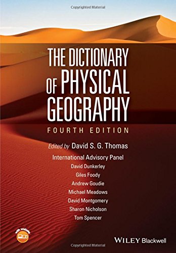 The dictionary of physical geography