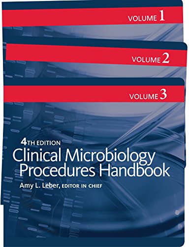 Clinical Microbiology Procedures Handbook (3 Volume Set)