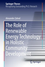 The Role of Renewable Energy Technology in Holistic Community Development