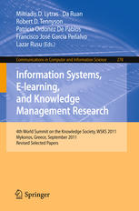 Information Systems, E-learning, and Knowledge Management Research: 4th World Summit on the Knowledge Society, WSKS 2011, Mykonos, Greece, September 2