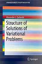 Structure of solutions of variational problems