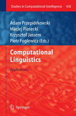 Computational Linguistics: Applications
