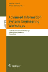 Advanced Information Systems Engineering Workshops: CAiSE 2013 International Workshops, Valencia, Spain, June 17-21, 2013. Proceedings